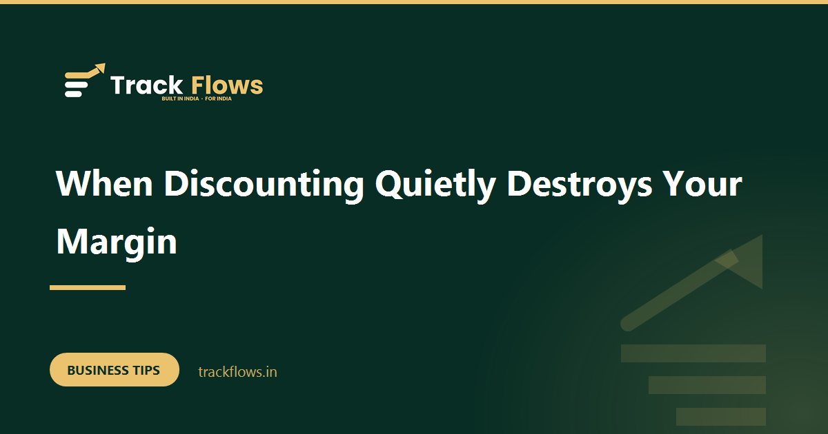 When Discounting Quietly Destroys Your Margin